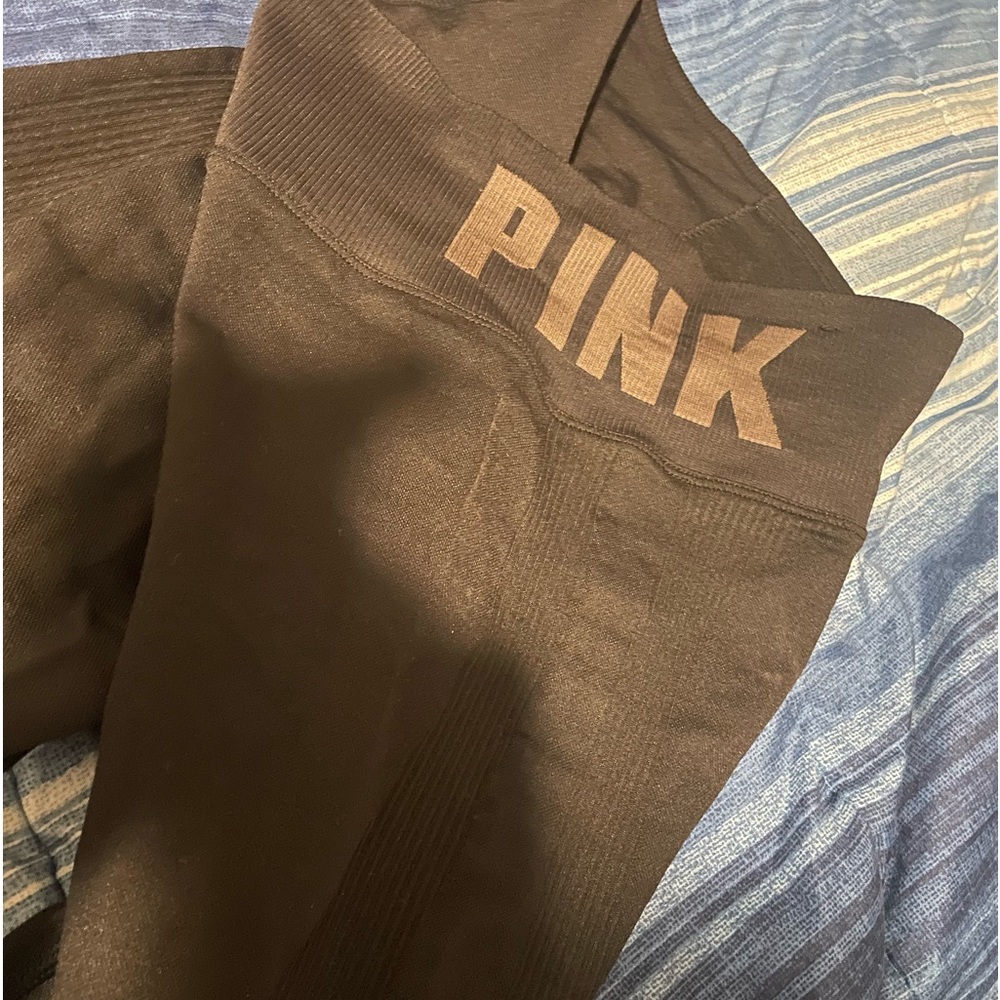 VS PINK Black Leggings